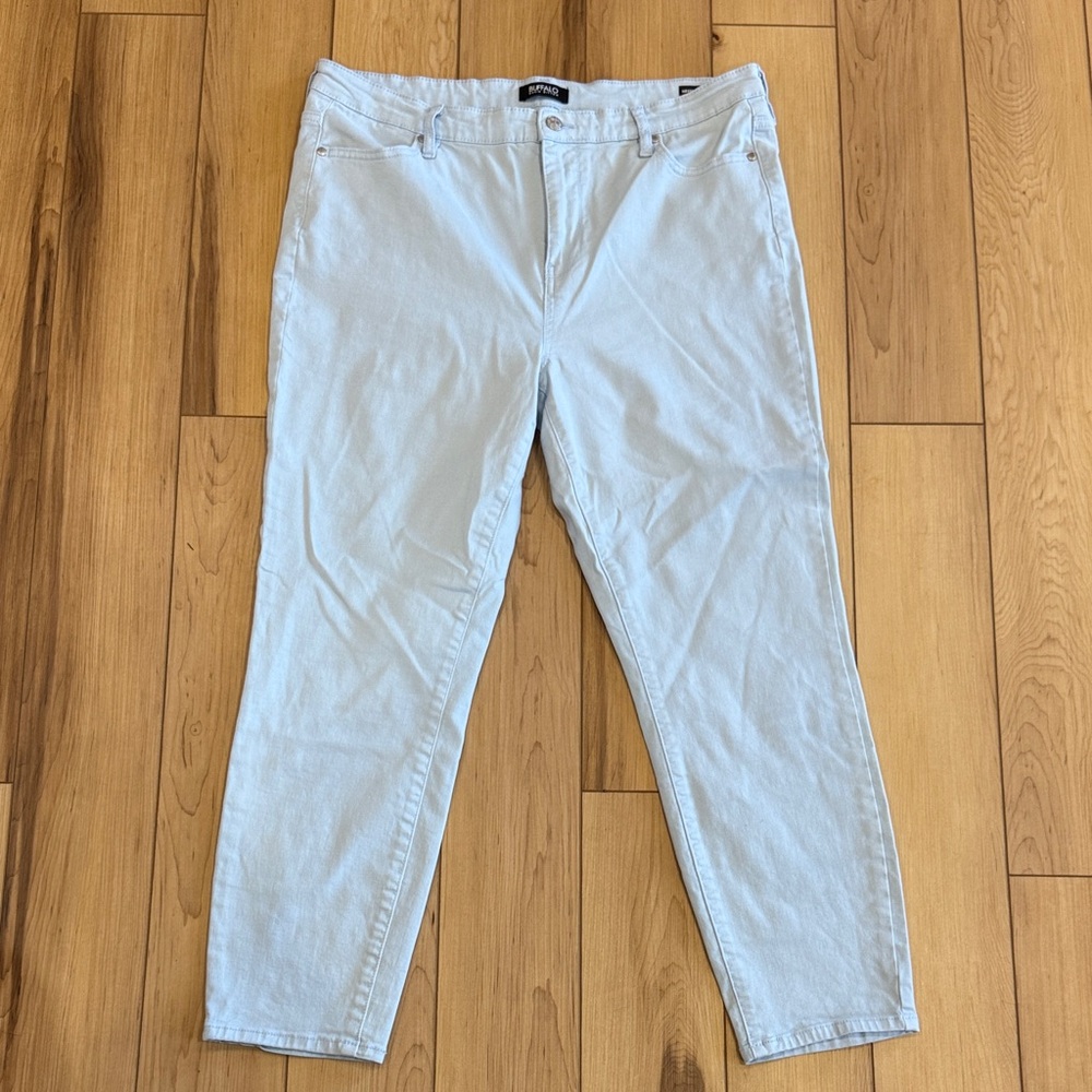 Buffalo David Bitton Woman’s Sky Blue Chinos